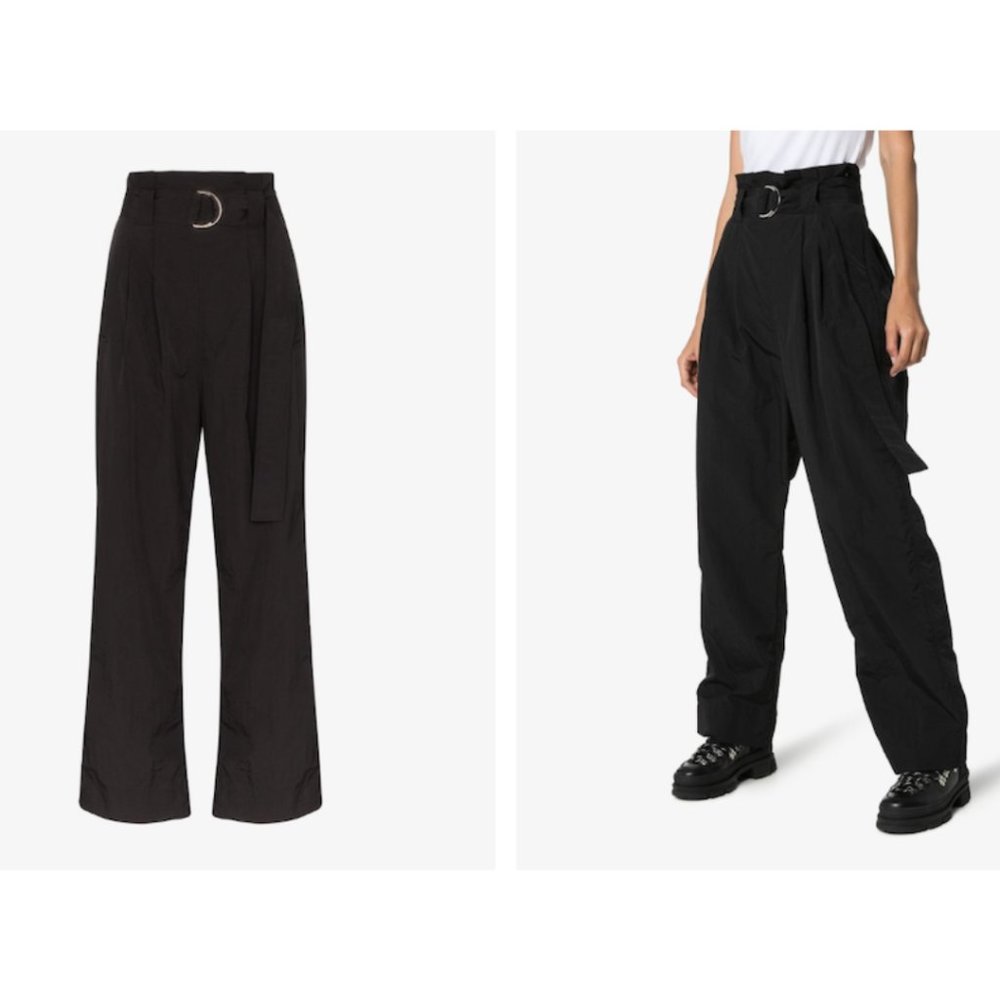 POPULAR STYLE - NWT - Ganni High Waisted Belted Trousers
